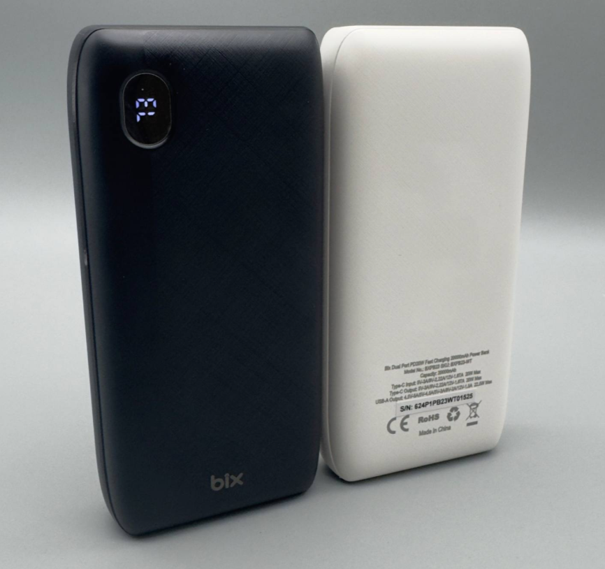 Power Bank 20000mAh, 2 USB виходи та вхід Micro-USB